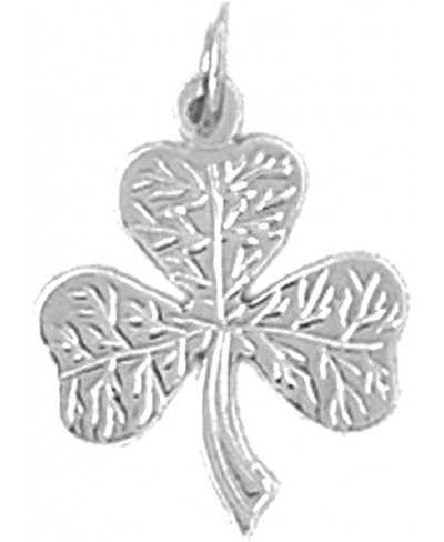 Shamrock Clover Pendant Sterling Silver 925 Shamrock Clover Pendant - 20 mm $24.32 Pendants & Coins