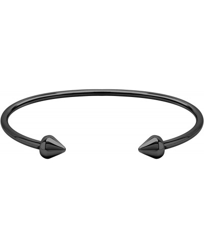 Stainless Steel Open Cuff Bangle Spike Bracelet for Women & Girls $20.98 Bangle