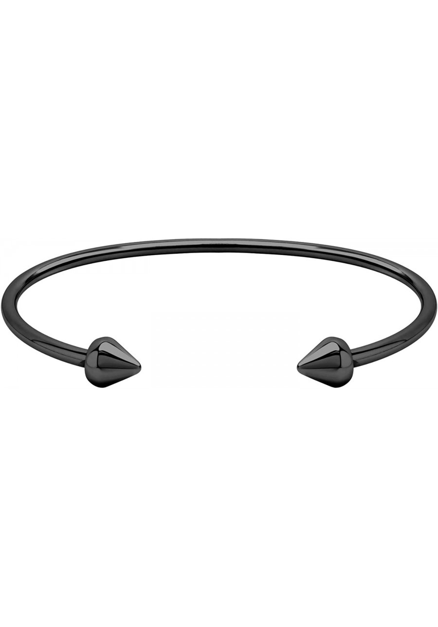 Stainless Steel Open Cuff Bangle Spike Bracelet for Women & Girls $20.98 Bangle