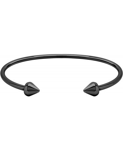 Stainless Steel Open Cuff Bangle Spike Bracelet for Women & Girls $20.98 Bangle