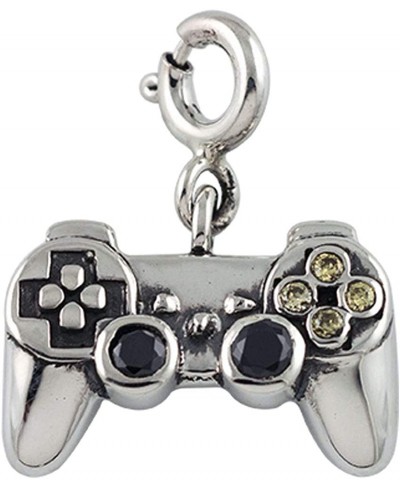 You Got Game Charm 925 Sterling Silver Jewelry Charm Pendant Fits in Bracelet Necklace for Men and Women $29.35 Charms & Char...