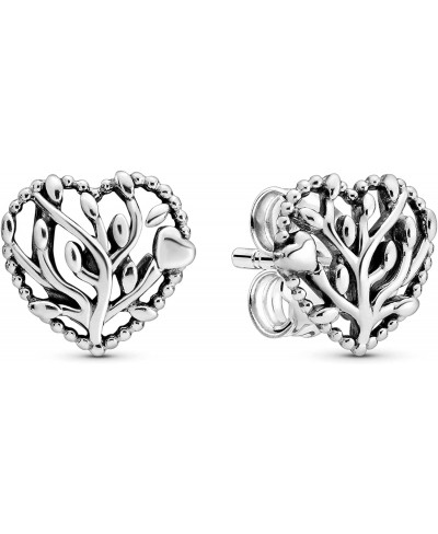 Flourishing Hearts Tree Of Love Silver Earring 297085 $47.16 Stud
