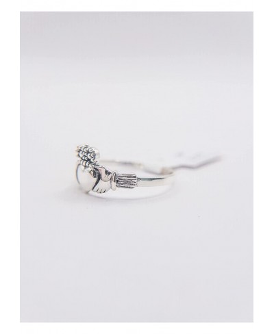 Solid Sterling Silver Celtic Claddagh Irish Heart Promise Ring Size 8 + Free Giftbag $13.18 Statement