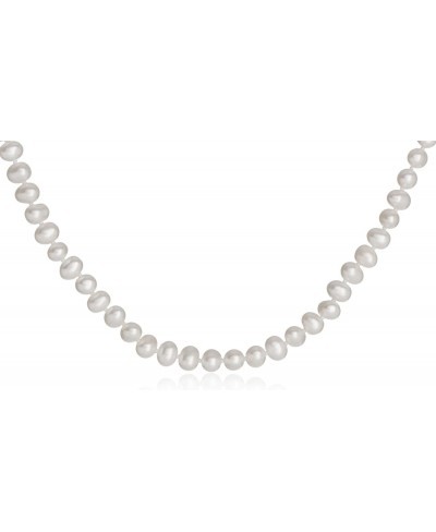 Sterling Silver Genuine Freshwater Pearl 5-6mm 18 $37.54 Pearl Strands