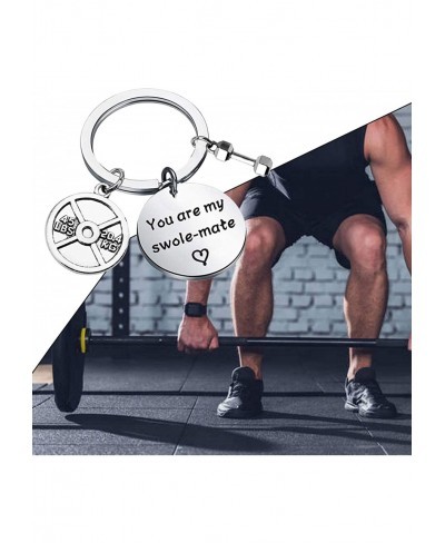 Fitness Workout Keychain You are My Weightlifting Sports Fitness Gifts $11.45 Pendants & Coins