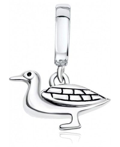 Classic Duck Goose 925 Sterling Silver Pendant Charm Bead For Pandora & Similar Charm Bracelets or Necklaces $21.30 Charms & ...