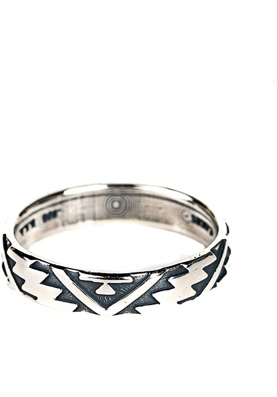 SkyWeaver - Sterling Silver Southwestern Band Ring $36.45 Bands