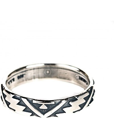 SkyWeaver - Sterling Silver Southwestern Band Ring $36.45 Bands