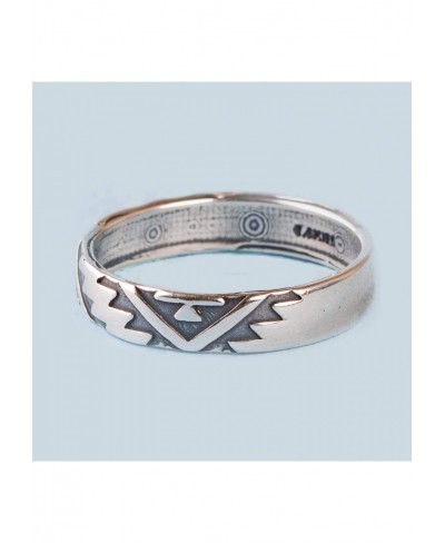 SkyWeaver - Sterling Silver Southwestern Band Ring $36.45 Bands