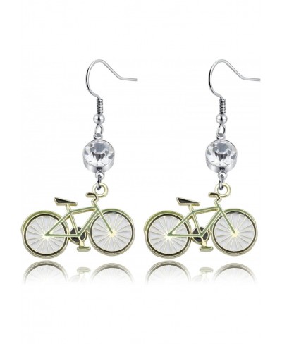 Bicycle Gift Bicycle Earrings Sport Lover Jewelry Cycling Lover Jewellery Outdoor Travel Sportsmen Gift for Women Girl $13.64...
