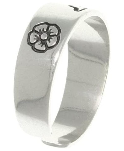 Butterfly Daisy Flower Sterling Silver Toe Ring Adjustable-Size $27.90 Toe Rings