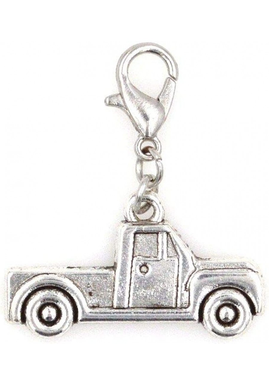 Truck Clip on Charm Perfect for Necklaces and Bracelets 96Ai $12.98 Charms & Charm Bracelets