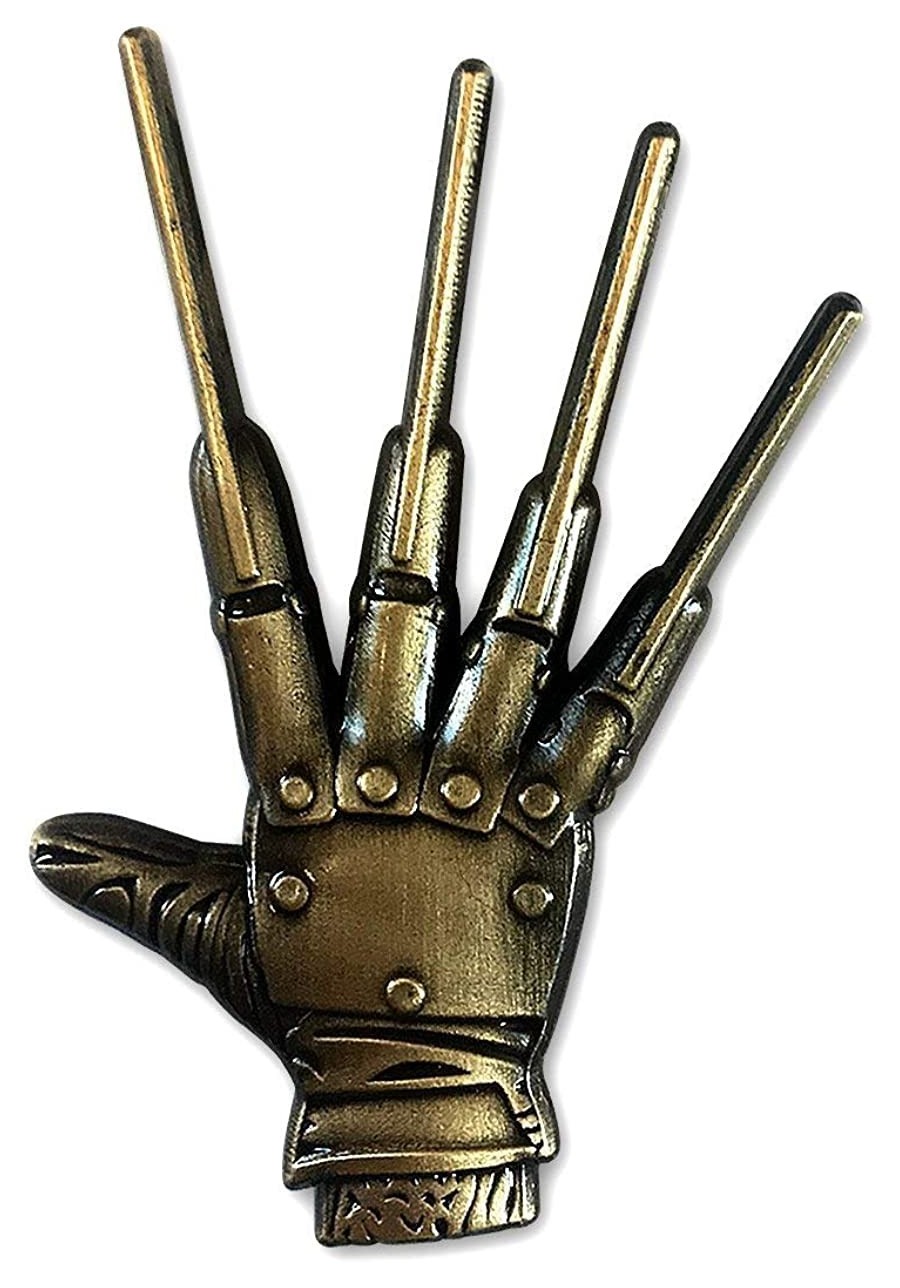 Freddy Krueger Glove 3D Lapel Pin $14.67 Brooches & Pins