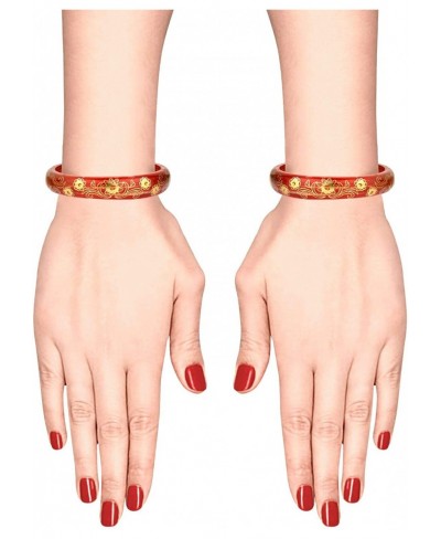 Fashion Indian Bollywood Gold Acrylic Resin Bracelet Bangle Set Jewelry $8.50 Bangle