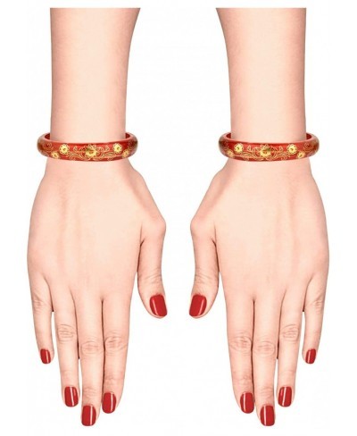 Fashion Indian Bollywood Gold Acrylic Resin Bracelet Bangle Set Jewelry $8.50 Bangle