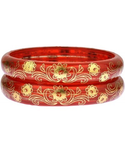 Fashion Indian Bollywood Gold Acrylic Resin Bracelet Bangle Set Jewelry $8.50 Bangle