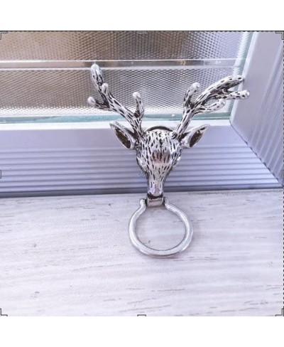 Cute Retro Antler Deer Brooch Pin Deer Head Eyeglass Holder $18.53 Brooches & Pins