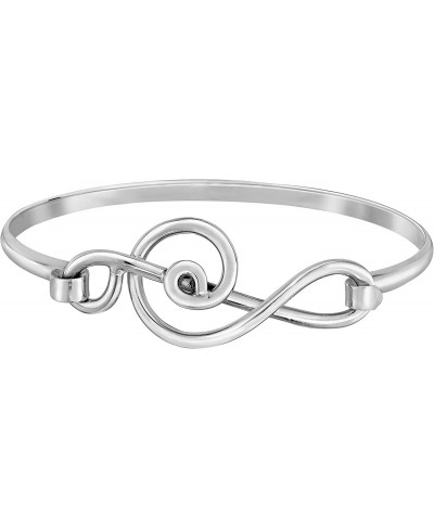 Love of Music and Melody Treble Clef .925 Sterling Silver Bracelet $40.75 Link