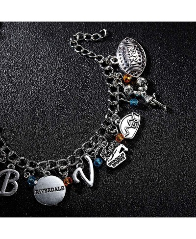 Riverdale Bracelet River Valley Town Crystal Pendants Charm Bracelets Hiphop Jewelry Back to School Bracelet Women Gift $9.94...