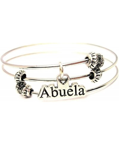 Abuela Expandable Wire Triple Style Bangle Bracelet 2.5 $20.09 Strand