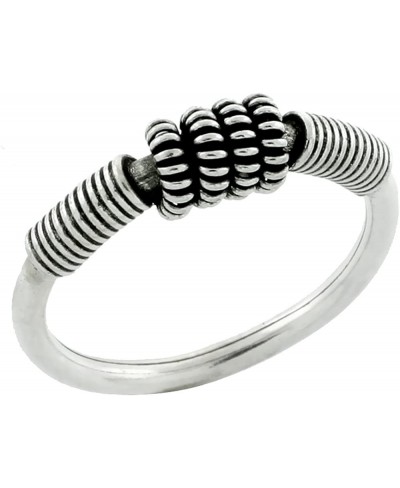 Sterling Silver Tubular Wire Wrap Ring 1/16 inch $15.58 Bands