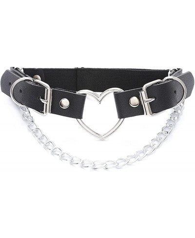 Rave Black Body Belt Leather Thigh Harness Punk Body Chains Accessories for Women and Girls $14.49 Body Chains