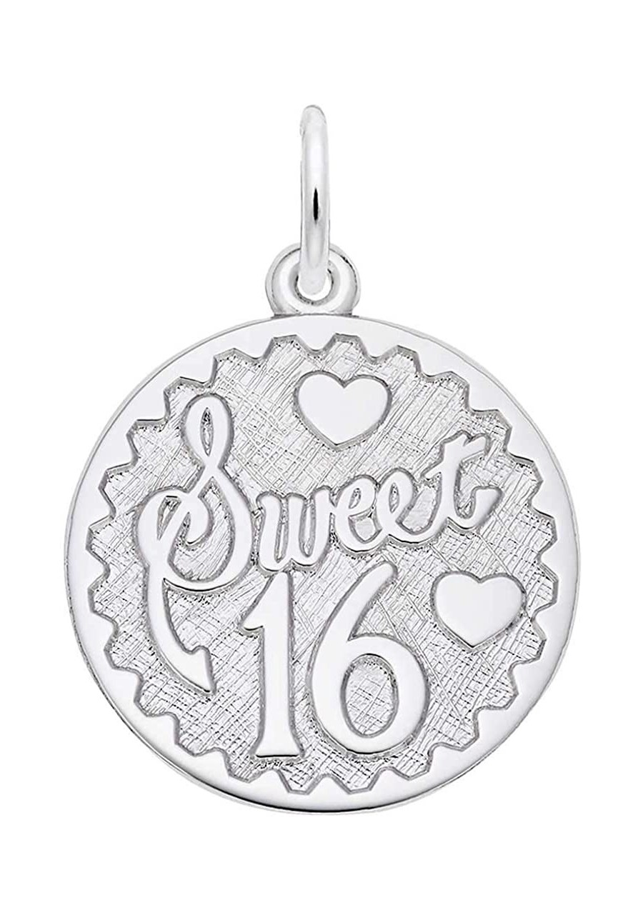 Sweet 16 Charm Sterling Silver $46.08 Charms & Charm Bracelets