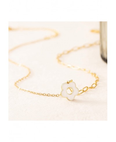 Dainty Gold Necklaces - Pendant Necklace for Women Trendy Long Gold Plated Cute Choker Necklaces for Teen Girls Trendy Jewelr...