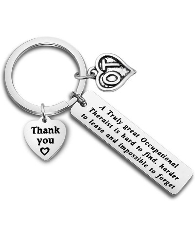 Occupational Therapist Gift OT Keychain A Truly Great Occupational Therapist is Hard to Find Keychin Therapist Appreciation G...