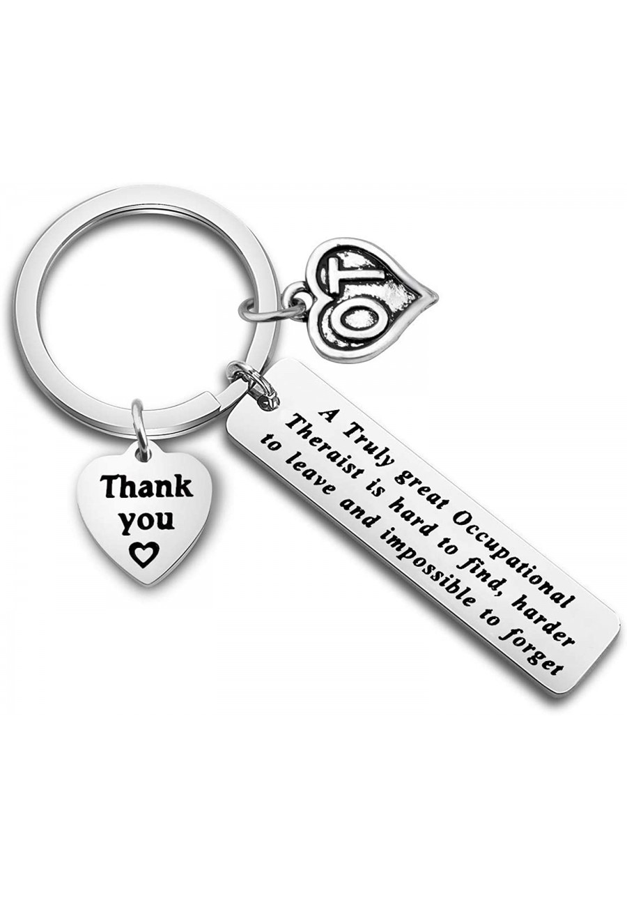 Occupational Therapist Gift OT Keychain A Truly Great Occupational Therapist is Hard to Find Keychin Therapist Appreciation G...