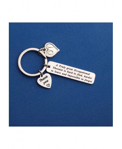 Occupational Therapist Gift OT Keychain A Truly Great Occupational Therapist is Hard to Find Keychin Therapist Appreciation G...