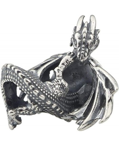 Fairytale Ice Fire Dragon Sterling Silver Charm Bead For Pandora & Similar Charm Bracelets & Necklaces $43.46 Charms & Charm ...