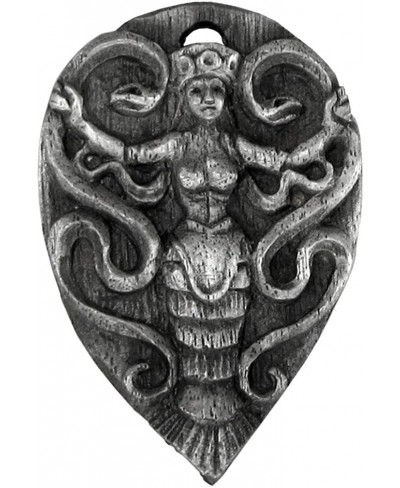 Large Pewter Ariadne Goddess of the Labyrinth Charm Pendant $17.88 Pendants & Coins