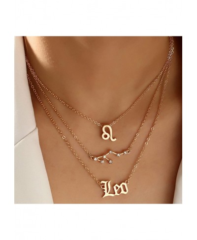 Dainty Layered Pendant Initial Choker Necklaces for Women Constellation Exquisite Layer for Women Birthday Chain Necklace Sim...