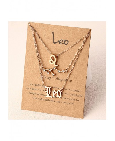 Dainty Layered Pendant Initial Choker Necklaces for Women Constellation Exquisite Layer for Women Birthday Chain Necklace Sim...