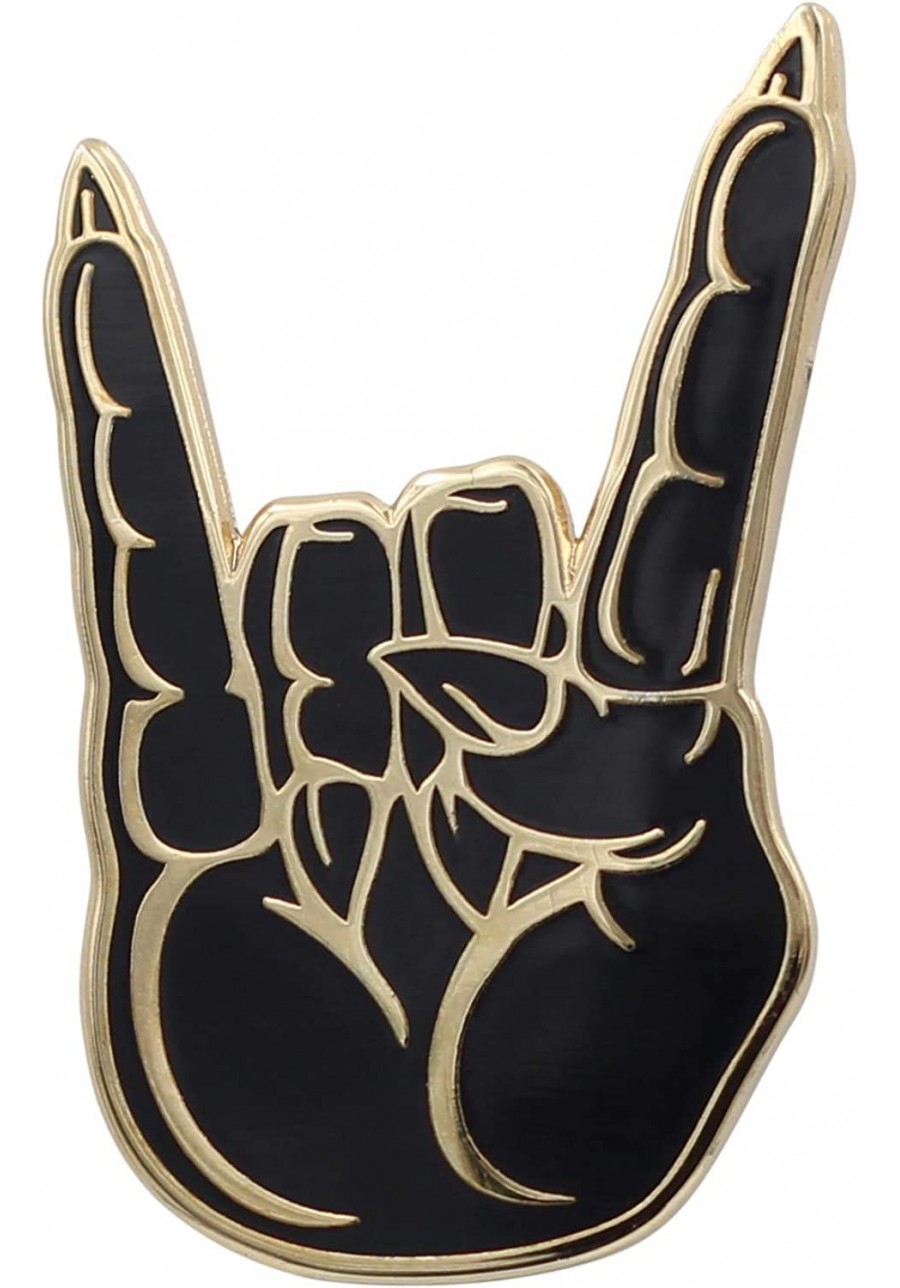 Hail Satan Horns Pin - Rock/Heavy Metal Hand Symbol Enamel Pin - Occult Hand Symbol Lapel Pin for Backpacks Hats Bags Jackets...