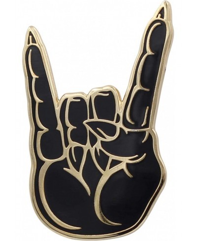 Hail Satan Horns Pin - Rock/Heavy Metal Hand Symbol Enamel Pin - Occult Hand Symbol Lapel Pin for Backpacks Hats Bags Jackets...