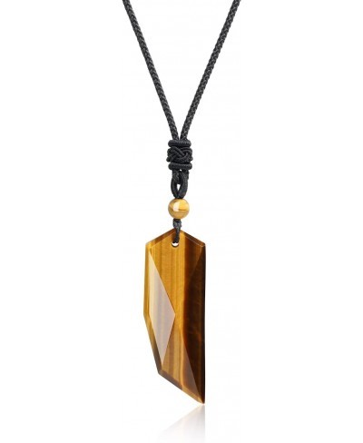 Mens Womens Wolf Tooth Stone Pendant Necklace $19.13 Pendant Necklaces