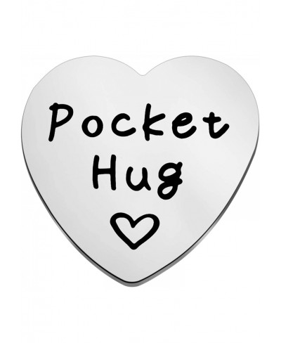 Pocket Hug Token Long Distance Relationship Gift for Girlfriend Boyfriend Valentine's Day Gift $17.02 Pendants & Coins