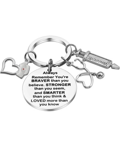 Nurse Gift Nurse Keyring RN Charm 2023 Nursing Graduation Gift Medical Jewelry Nurse Inspirational Gifts Nurse Jewelry You're...