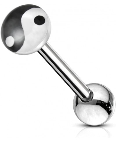 Yin Yang Picture 316L Surgical Steel Tongue Ring Jewelry $7.17 Piercing Jewelry