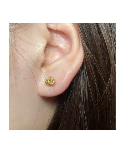 Pure Titanium Hypoallergenic Earrings Little Bee Studs Implant Grade Suitable for Sensitive Ears $13.36 Stud