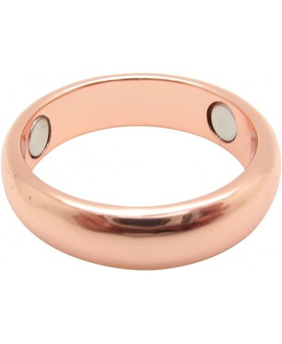 Copper Magnetic Band Ring - 4 Magnets - CMR48 - 6.25mm - 1/4" wide. Available in sizes 8 thru 13. $20.01 Bands