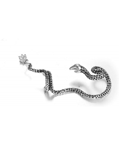 Vivid Snake Ear Cuffs for Women Non Pierced Ear Climber Hypoallergenic Animal Earrings $12.40 Cuffs & Wraps