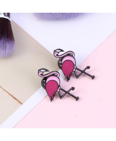 Flamingo Brooch Pins Corsage Clothes Bags Scarf Brooch Clip Pin Buckle Tropical Hawaiian Jewelry Gifts 2PCS $9.04 Brooches & ...