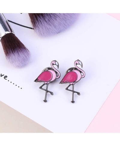 Flamingo Brooch Pins Corsage Clothes Bags Scarf Brooch Clip Pin Buckle Tropical Hawaiian Jewelry Gifts 2PCS $9.04 Brooches & ...