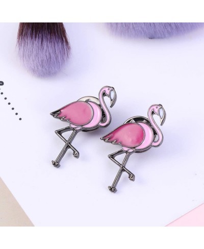 Flamingo Brooch Pins Corsage Clothes Bags Scarf Brooch Clip Pin Buckle Tropical Hawaiian Jewelry Gifts 2PCS $9.04 Brooches & ...