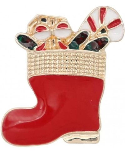 Red Christmas Santa's Boot Stocking Full of Goods 18mm Snap Jewelry Charm $8.21 Charms & Charm Bracelets