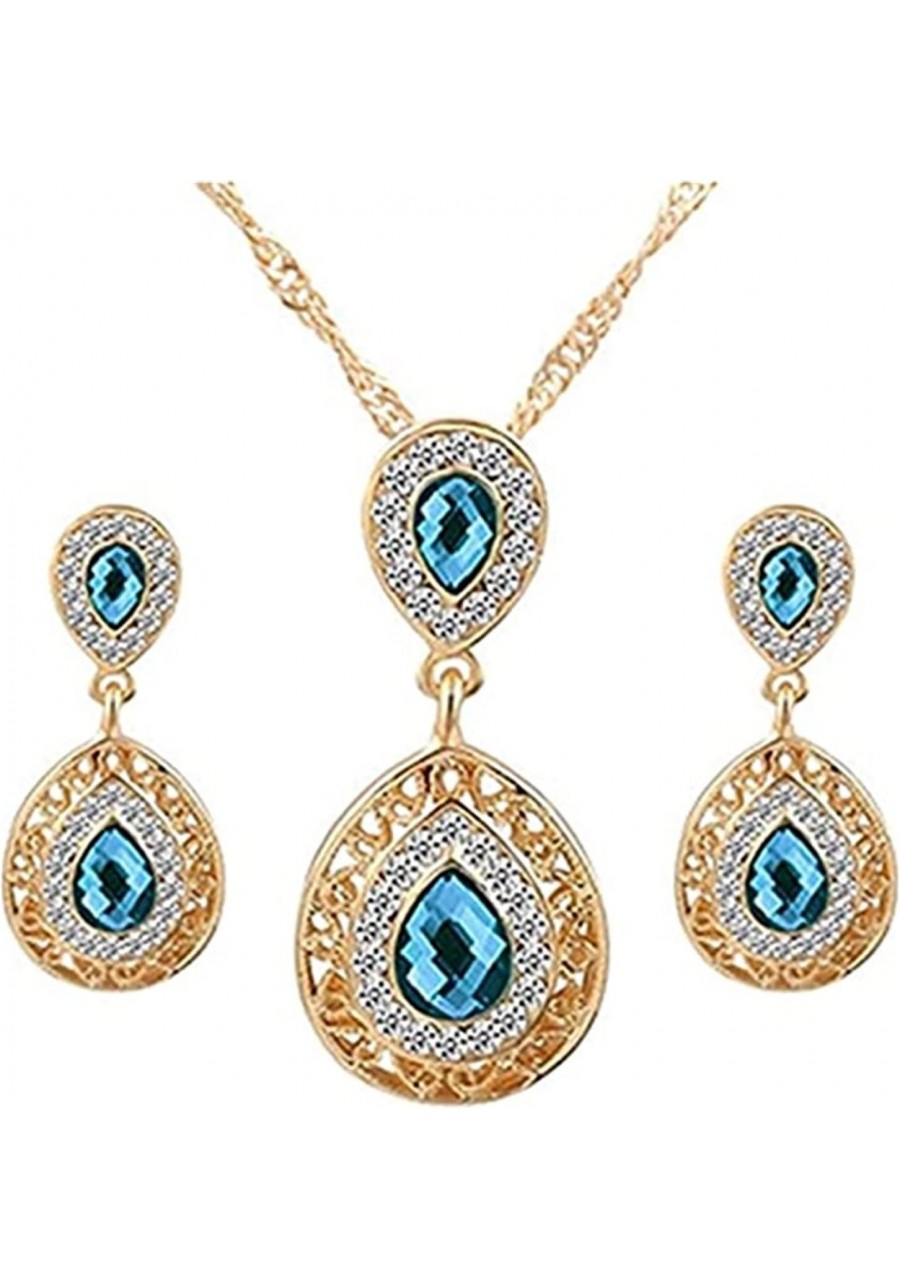 Womens Jewelry Mixed Style Bohemia Necklace + Earrings Set $13.12 Jewelry Sets