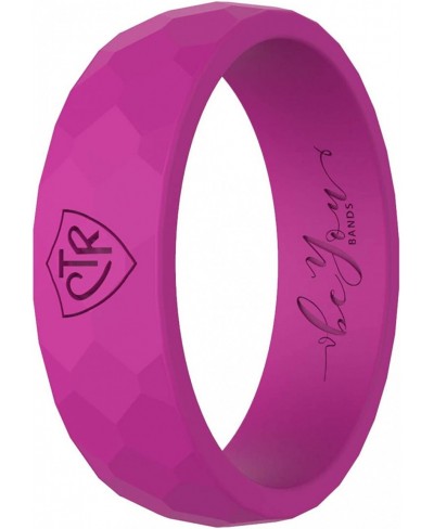 Women's CTR Silicone Ring (Magenta 8) $24.11 Bands